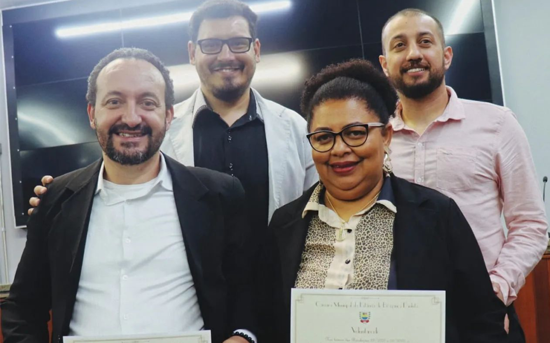 Diretor do SASP é homenageado pela Câmara Municipal de Bragança Paulista