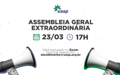 23/03: Assembleia Geral Extraordinária