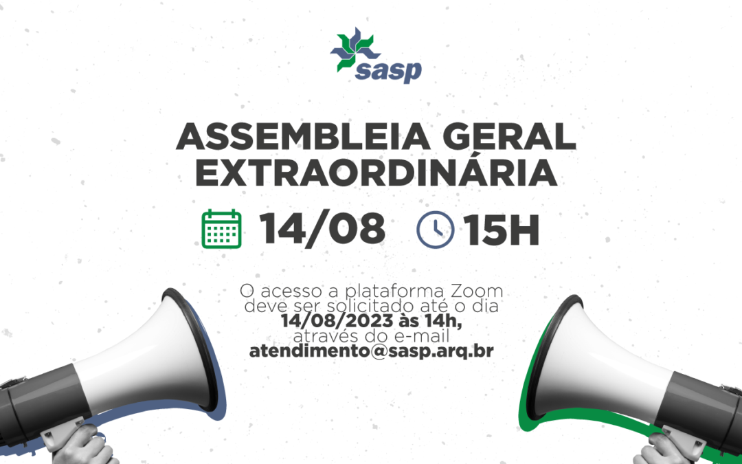 SASP convoca para Assembleia Geral para avaliar proposta do Sinaenco