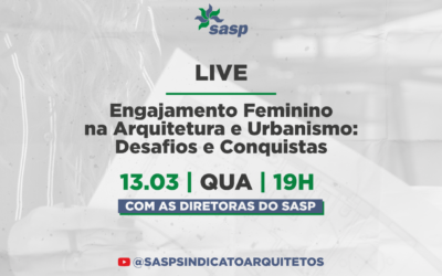 Diretoras do SASP convidam para live sobre engajamento feminino