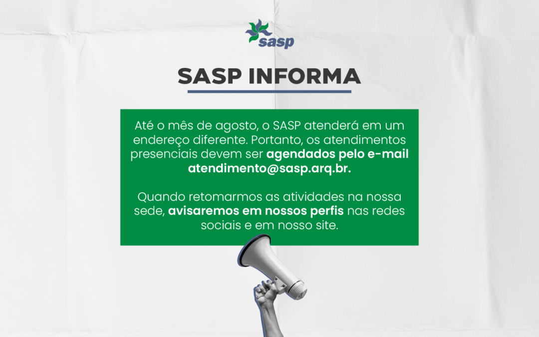 Informações sobre atendimentos presenciais