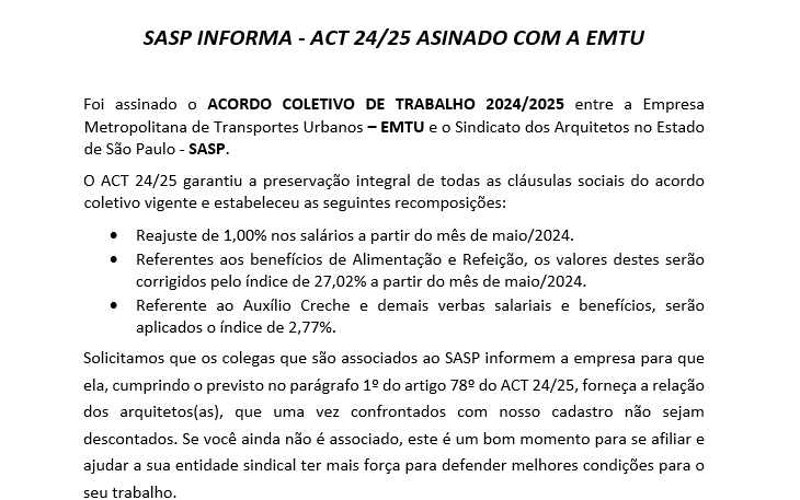 SASP INFORMA – ACT 24/25 ASINADO COM A EMTU