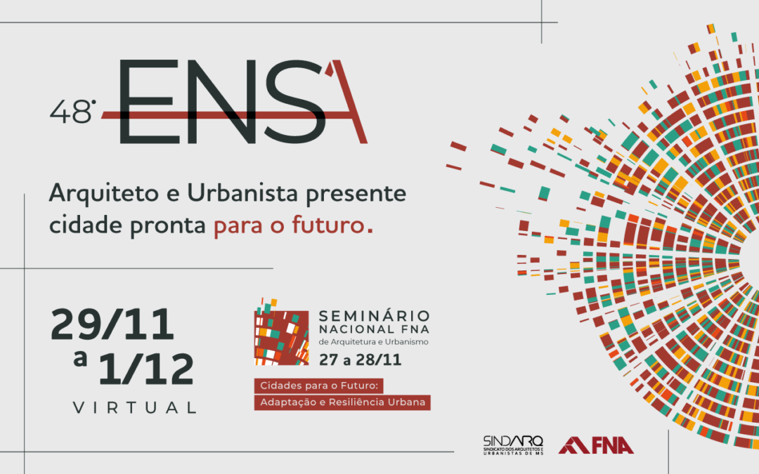 48º ENSA será realizado entre os dias 29/11 e 1/12 em formato virtual