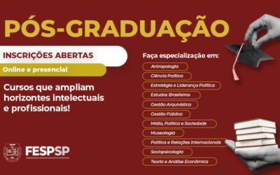 FESPSP abre inscrições para cursos de Pós-graduação