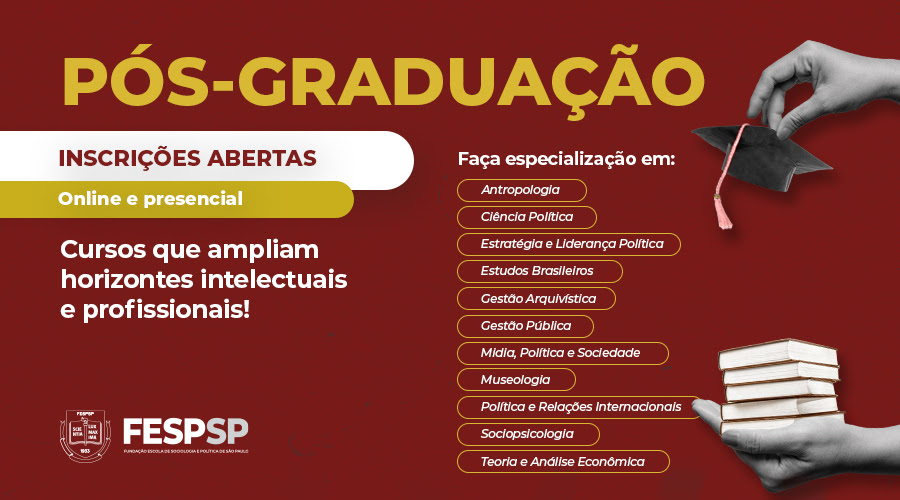 FESPSP abre inscrições para cursos de Pós-graduação